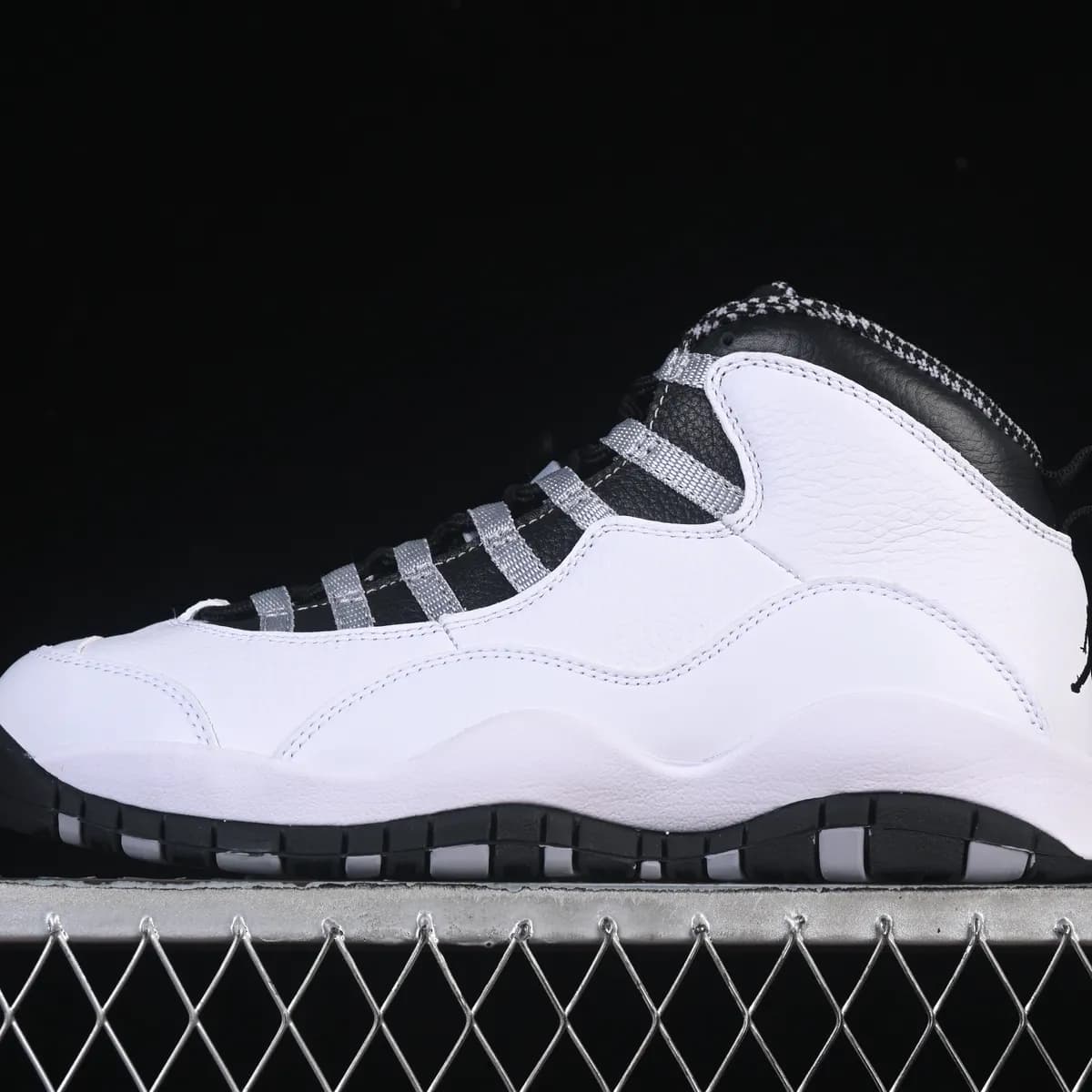 Nike Air Jordan 10 branco, branco, render