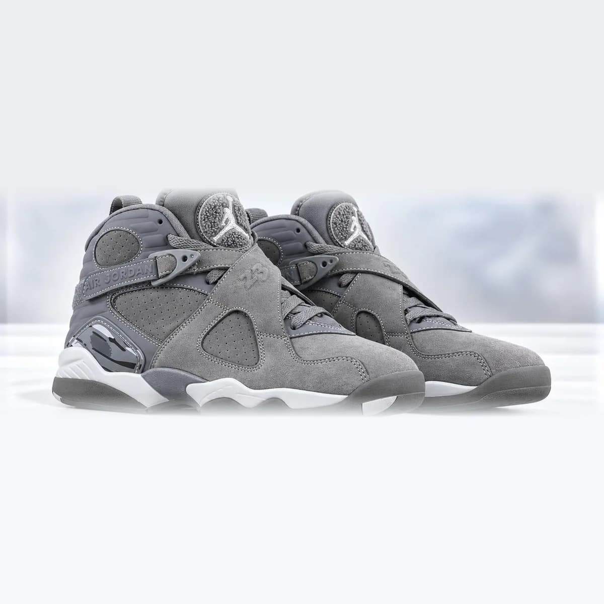 Nike Air Jordan 8 Retro Cool Grey, cinza