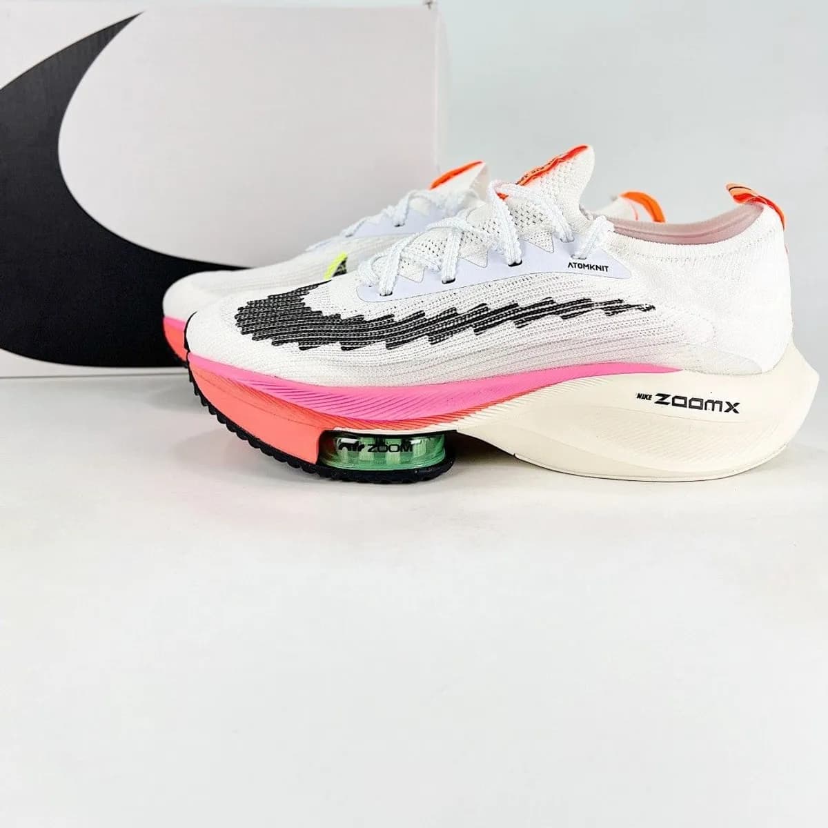 Nike Alphafly 3 branco e coral, branco e coral